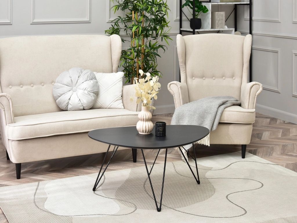 Designer Couchtisch ALIRIO - schwarz