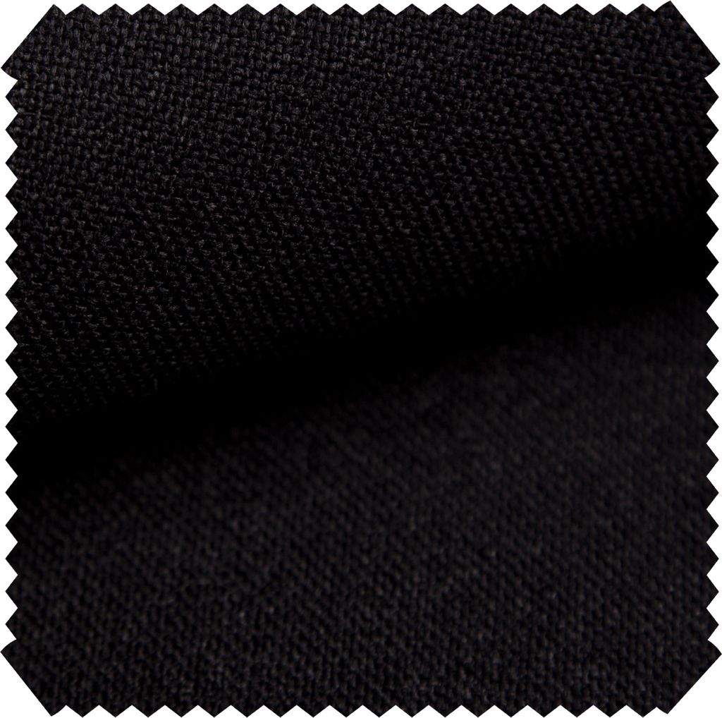 novely AUEN Premium Möbelstoff - Robuster Webstoff - Fein Gewebter Polsterstoff - Pflegeleichte Meterware 1lfm - Farbe: 18 Schwarz