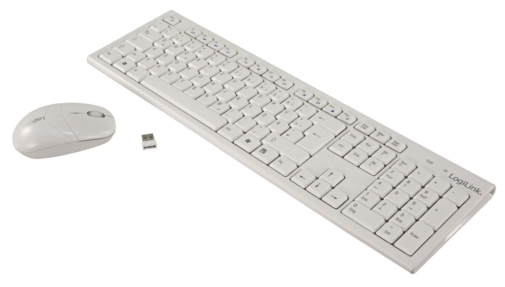 PC-Desktop-Set LogiLink, USB Maus und Tastatur mit Produktbild 