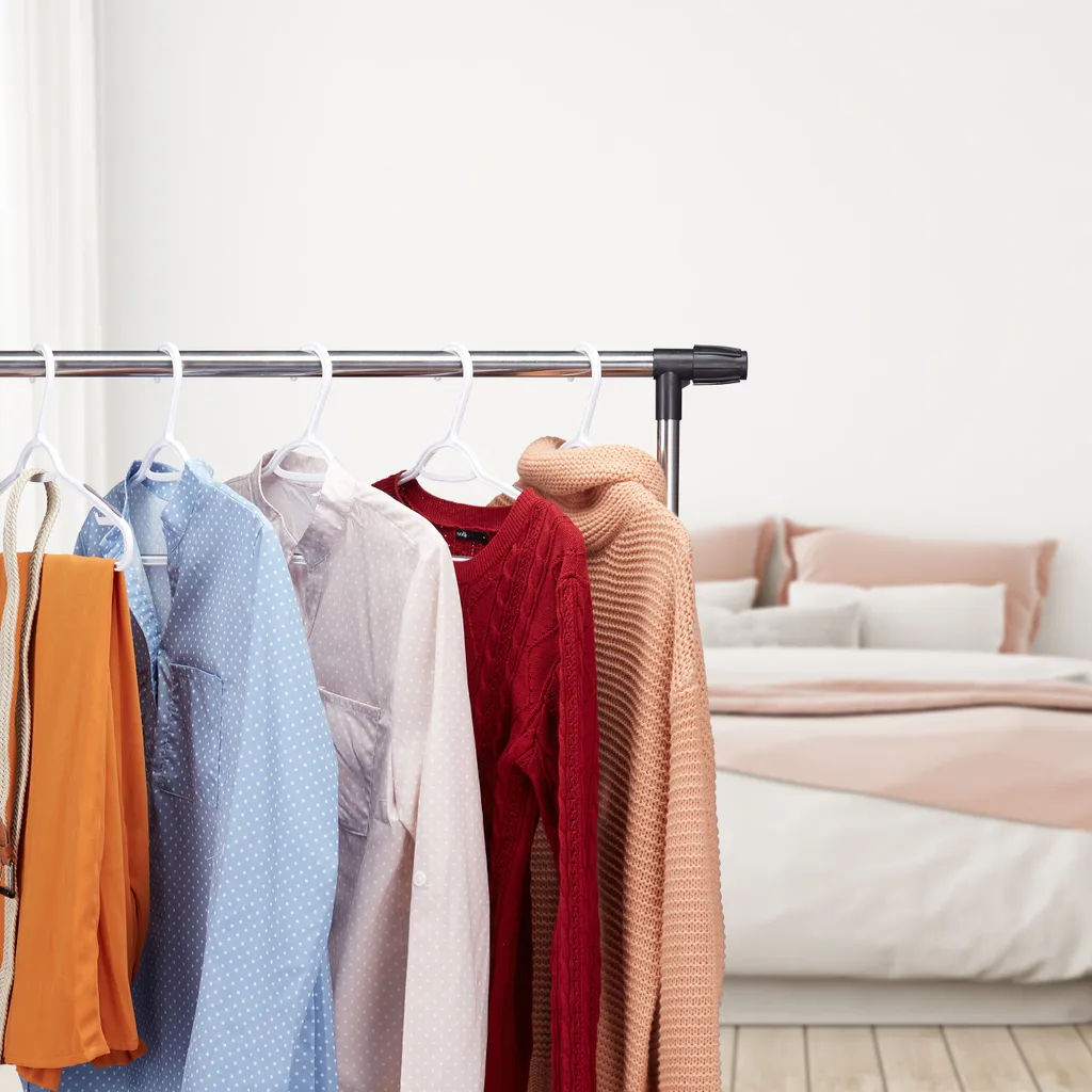 Cintres pour vêtements délicats Relaxdays antidérapants pack de 40 - 5