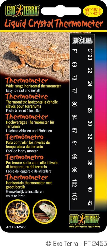 Exo Terra Liquid Crystal Thermometer