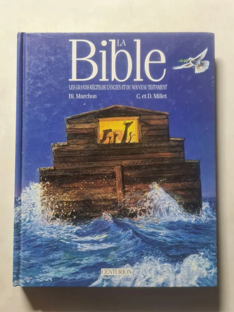 Bible : Grands récits Ancien et Nouveau Testament avec couverture luxe