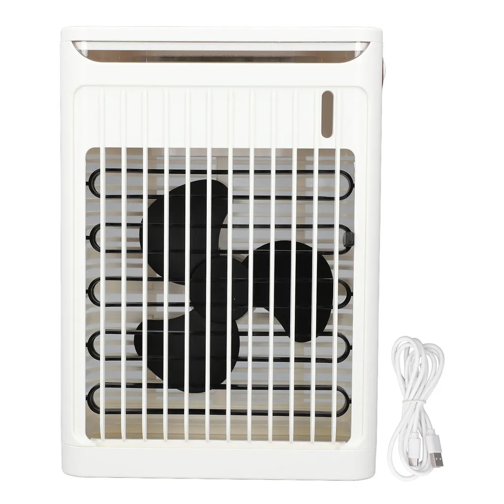 Mini climatiseur USB portable contre l'air sec avec brumisation fraîche
