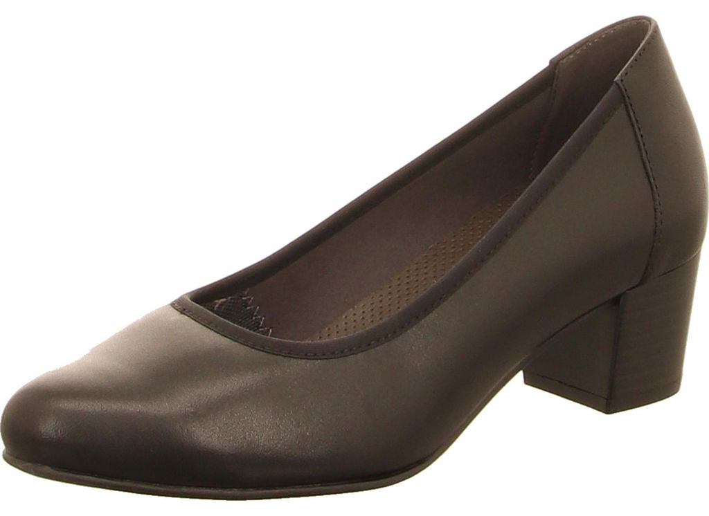 Caprice Pumps, Absatz bis 25 mm in schwarz, Gr. 39