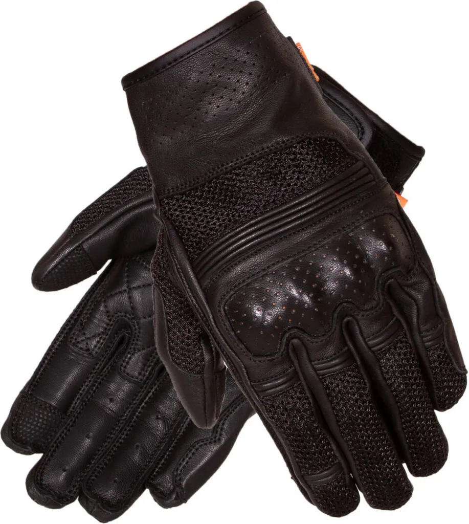Gants moto route Merlin Shenstone D3O Noir - Idéal Balade et Ville 2XL