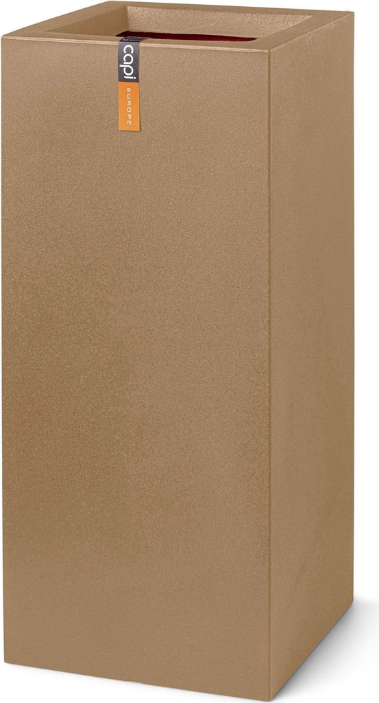 Capi Europe - Blumentopf rechteckig Smooth NL - Beige - 36x79 - KBE952