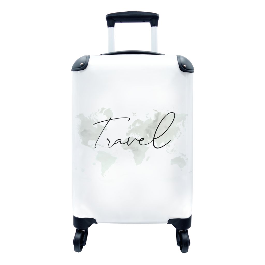 MuchoWow® Koffer Handgepäck Trolley Rollkoffer Kleine Produktbild 
