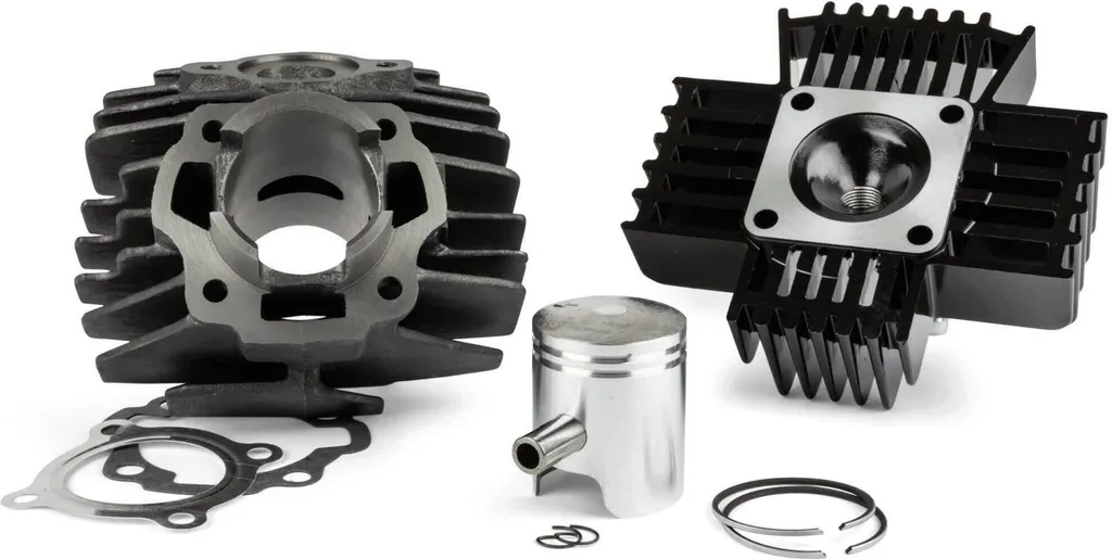 Groupe Cylindre 47mm Haute Résistance et Axe 12mm Yamaha PW 80