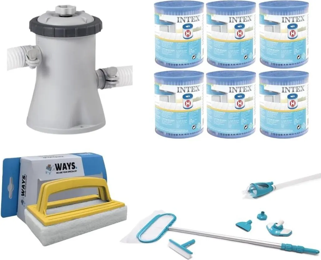 SUPER OFFERTA: Kit WAYS Piscina Deluxe Completo - Pompa + Filtri