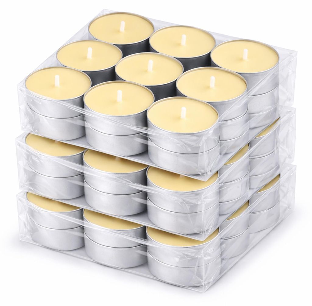 Duft-Teelichter 54er Pack – Duft Zauberblume, ca. 4 Stunden Produktbild 