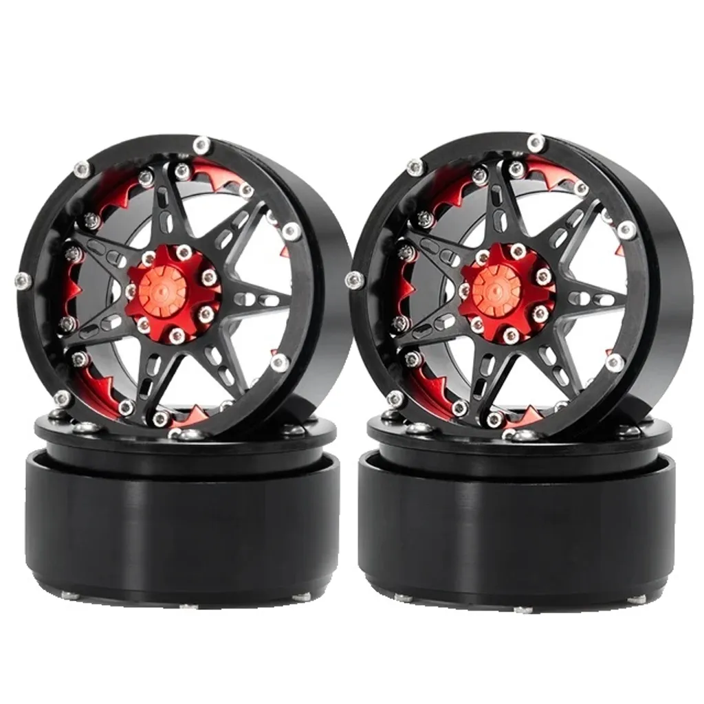 Évitez le Déjantage en Crawler RC avec ces Roues Métal Beadlock 137mm