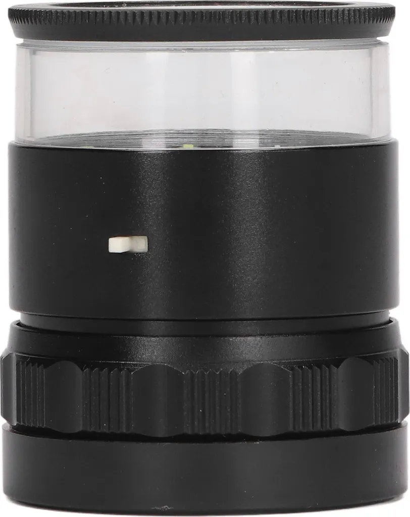 Loupe de mesure 10X avec éclairage 8 LED et graduation interchangeable