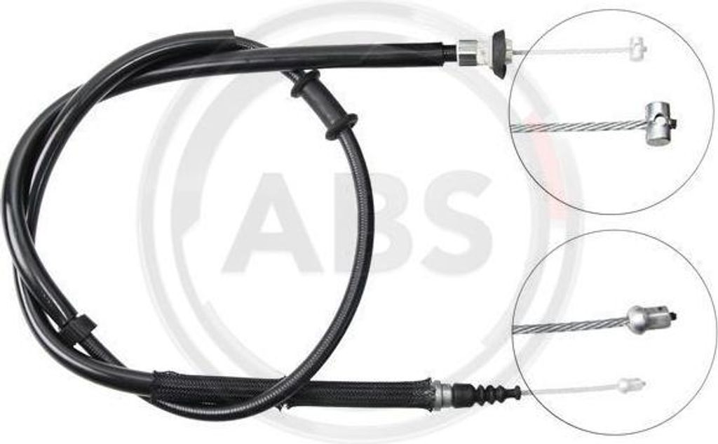 A.B.S. K19948 Seilzug, Handbremse OE 46829766 kompatibel mit Panda