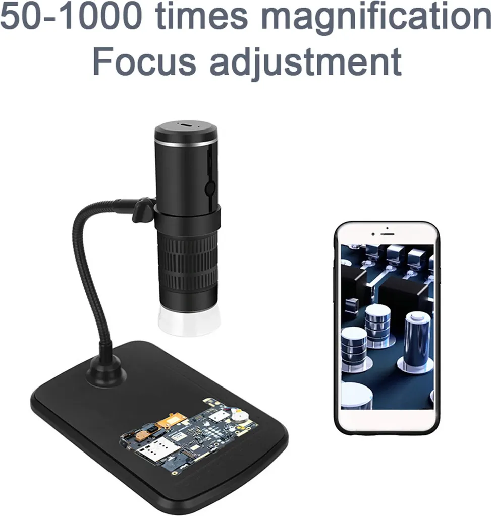 Réparez vos circuits avec précision grâce au microscope WiFi HD 1080P