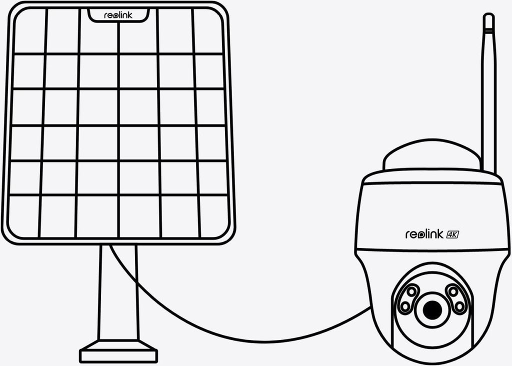 Reolink Argus Series B430 5MP PT Wi-Fi Außenkamera Produktbild 