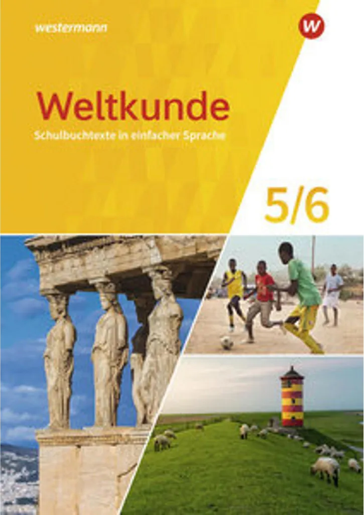Livre scolaire Weltkunde 5-6 textes simplifiés pour collège allemand