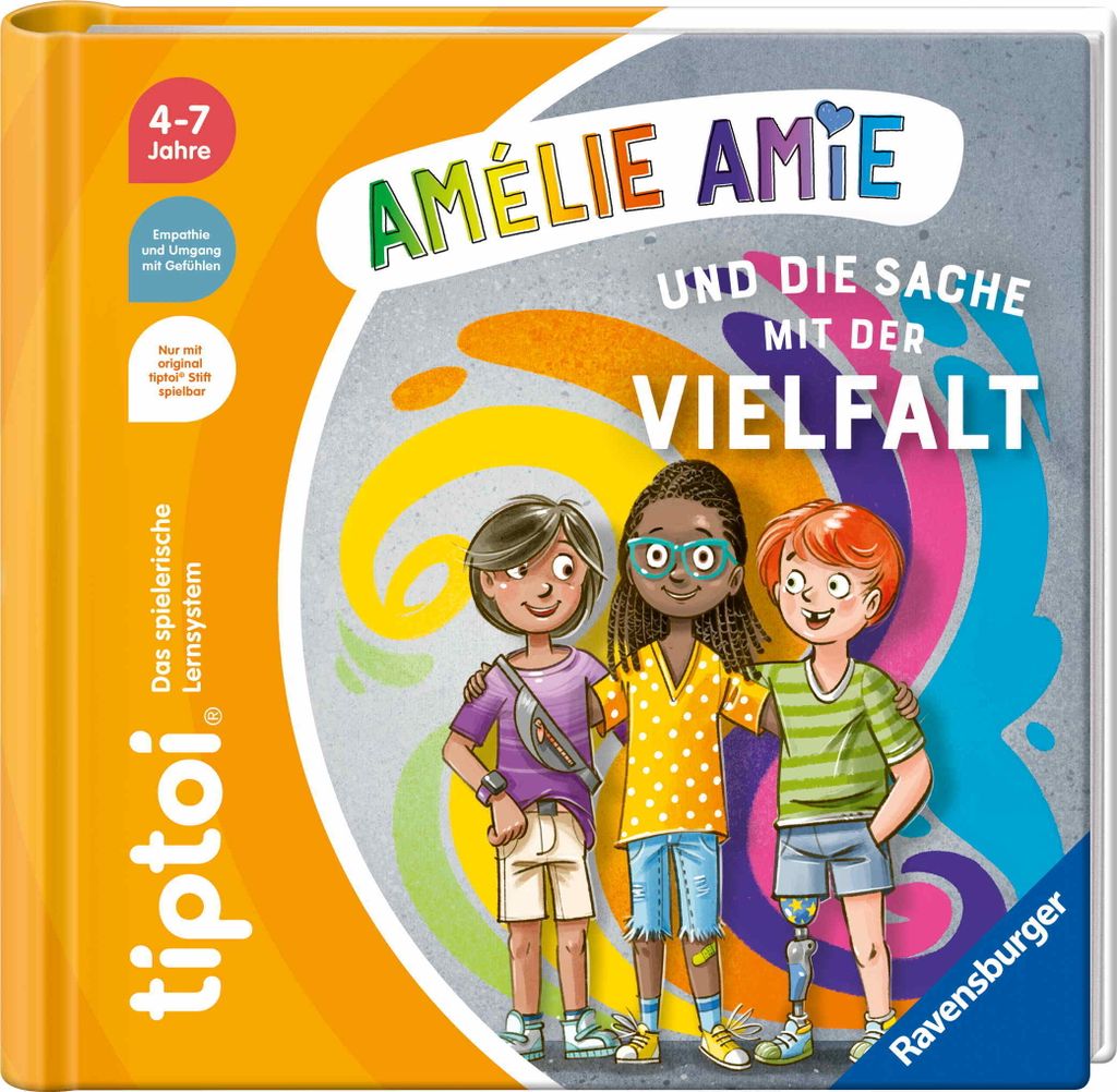 tiptoi Amélie Amie und die Sache mit der Vielfalt Produktbild 