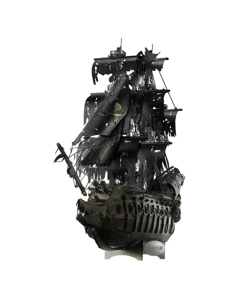 Maquette Bateau Hollandais Volant Puzzle 3D Métal - Loisir Créatif Adulte