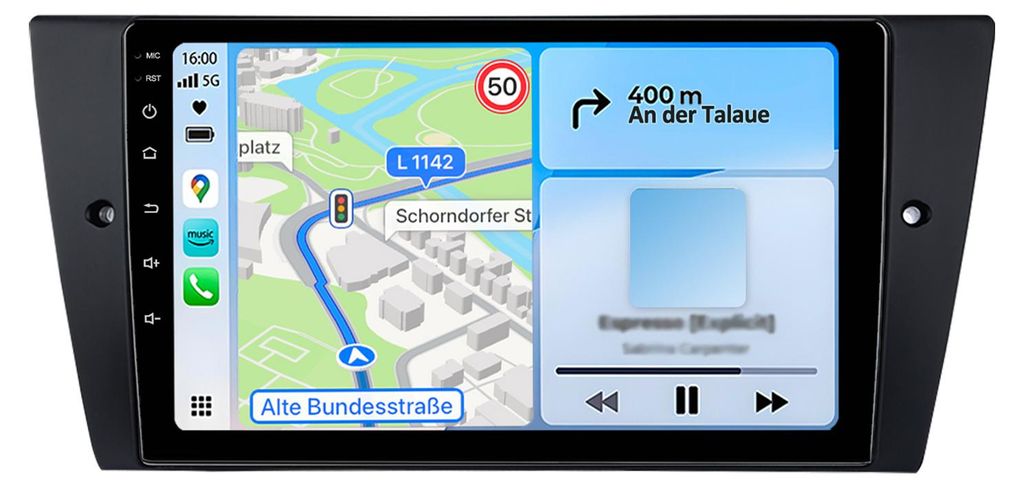 9 Zoll 6+128GB Android Autoradio für BMW 3ER E90 E91 E92 Produktbild 
