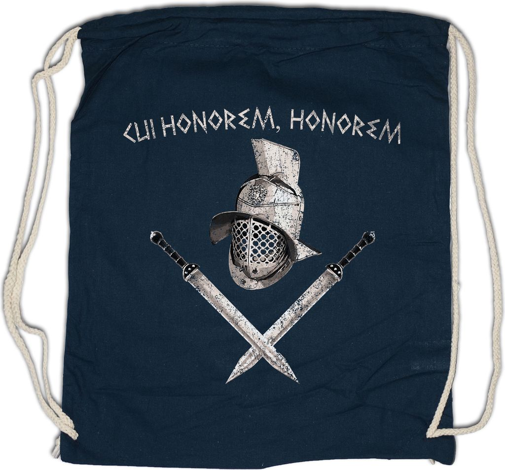Urban Backwoods Honorem Gladiator Spartacus, Turnbeutel, Farbe: Navy