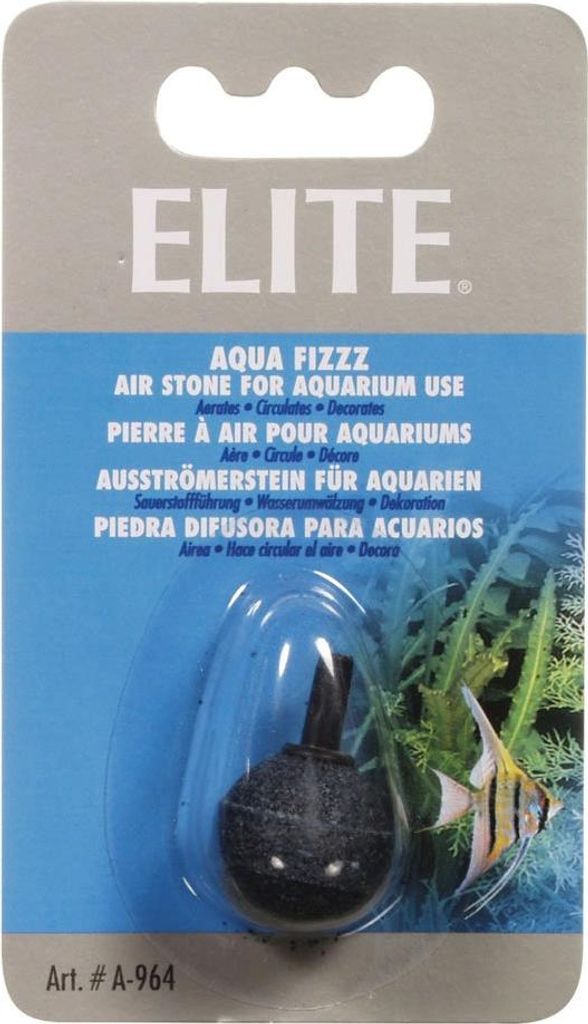 Elite Ausströmer-Stein für Aquarien Kugel, Maße (Lxø): 3,3 x 2,3 cm