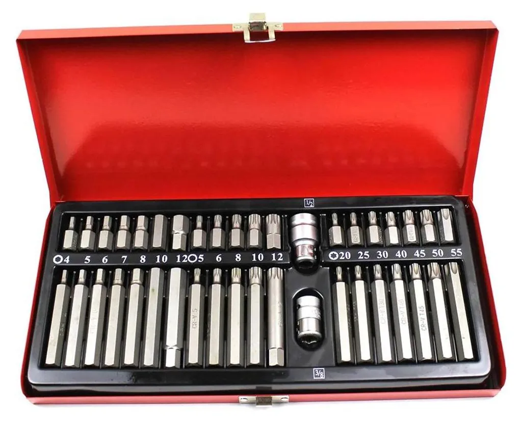 Embouts de vissage résistants aux chocs - Coffret 40 pièces Impact Pro