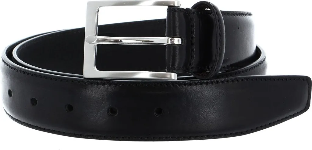 SADDLER Odense Belt W85 - La Cintura Nera Definitiva per i tuoi Jeans