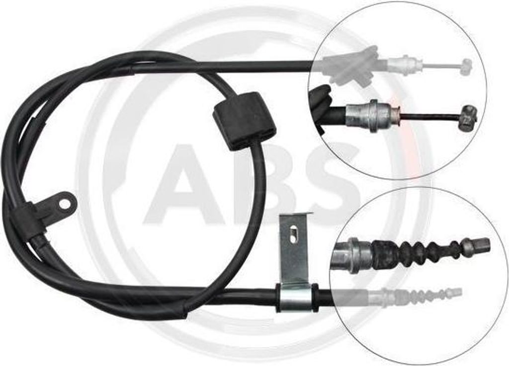A.B.S. K16848 Seilzug, Handbremse OE 50500862 kompatibel mit Brera, Spider