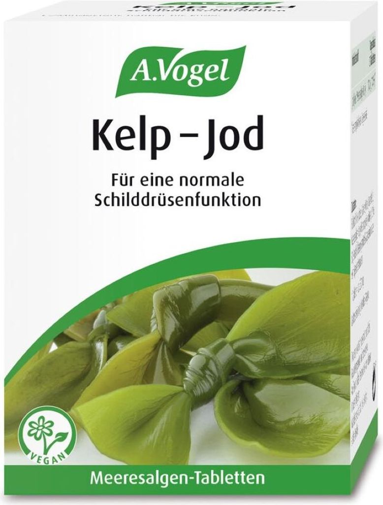 A. Vogel Kelp Jod Tabletten, Nahrungsergänzungsmittel, 120 Stück, 30g
