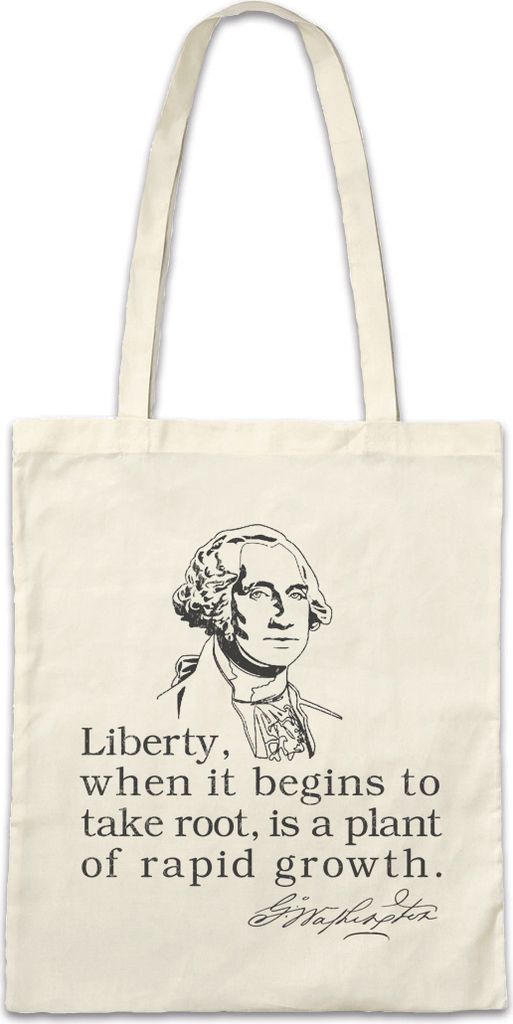 Urban Backwoods Washington Liberty, Stofftasche, Farbe: Beige