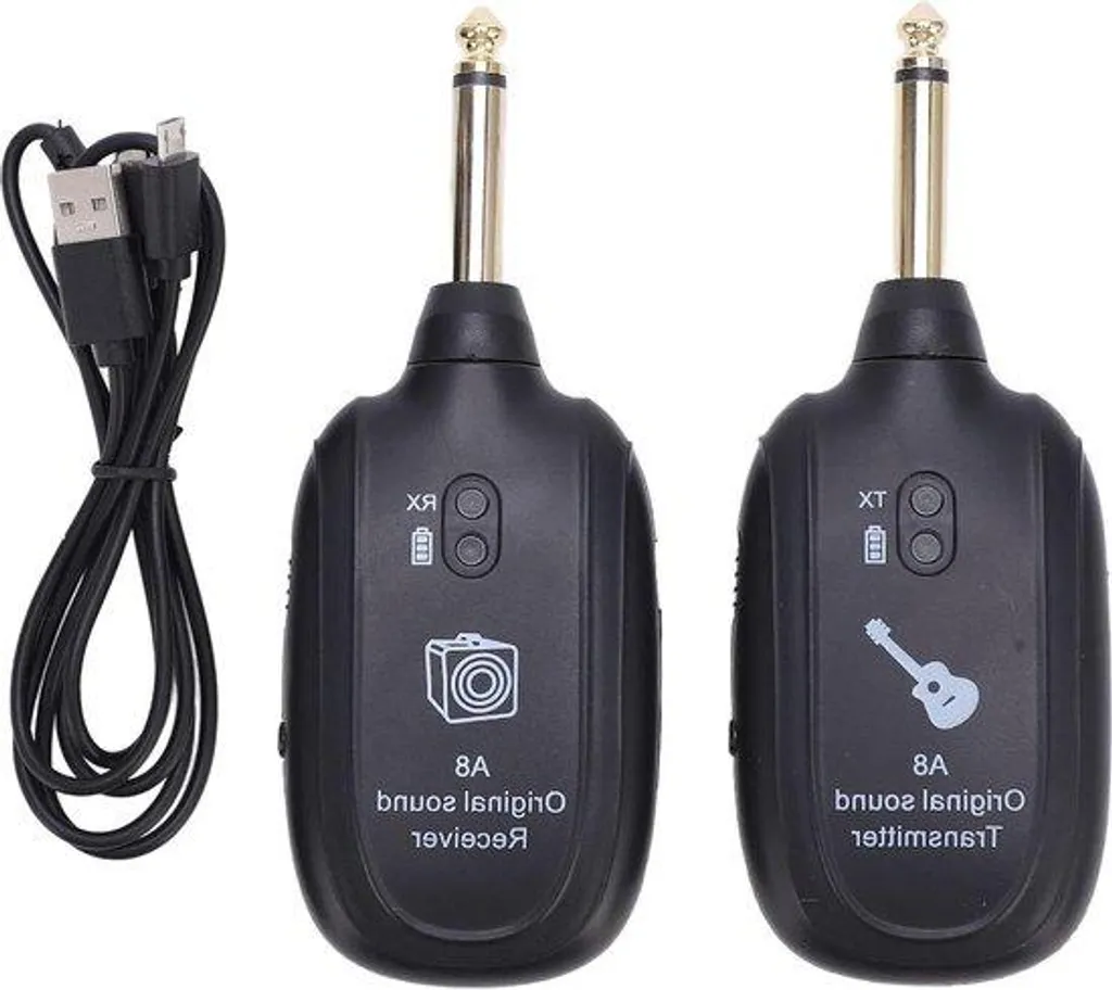 Chargeur rapide pour batterie guitare sans fil avec protection circuit