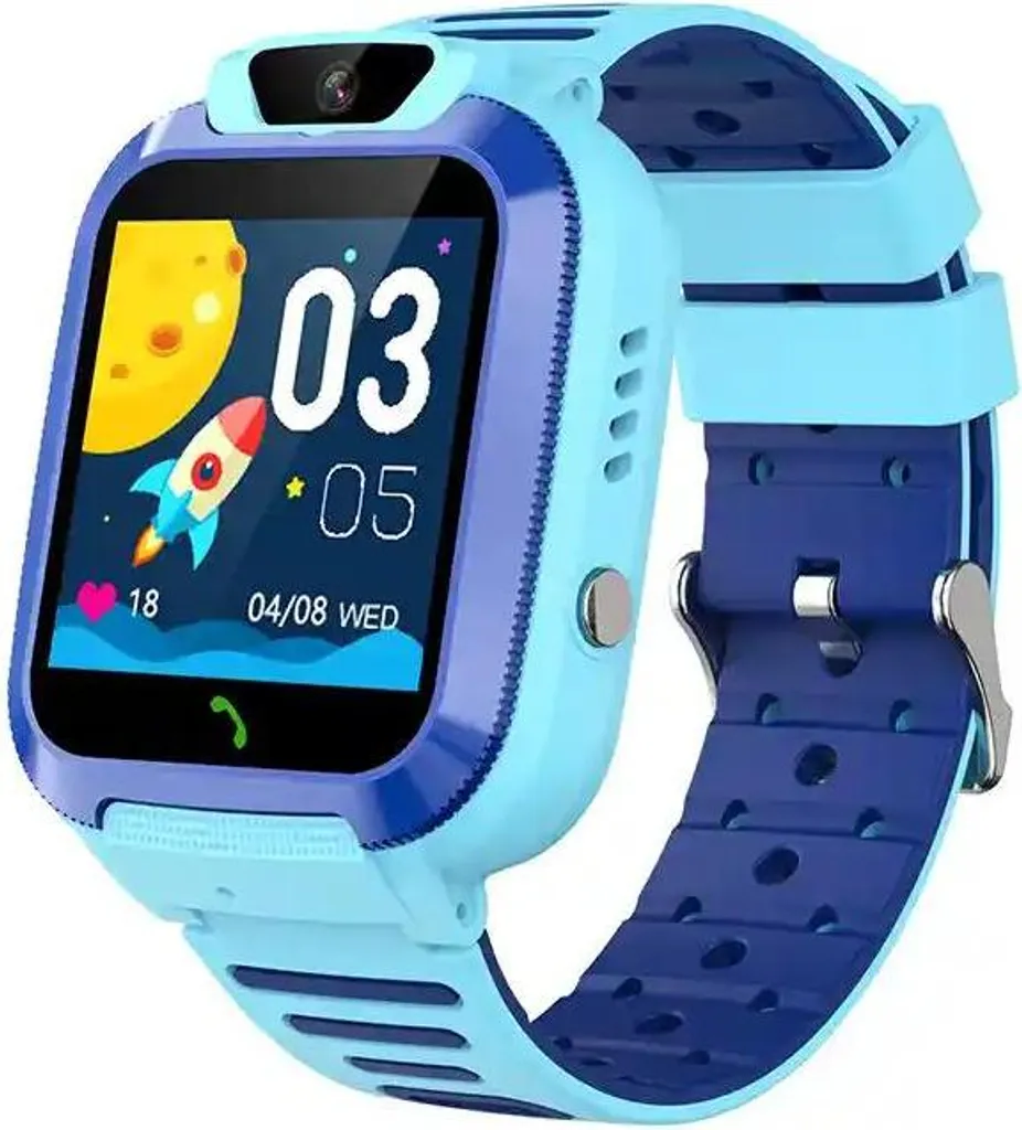 EliteJunior Smartwatch Bambini 4G Blu - GPS SOS Wi-Fi per Sicurezza