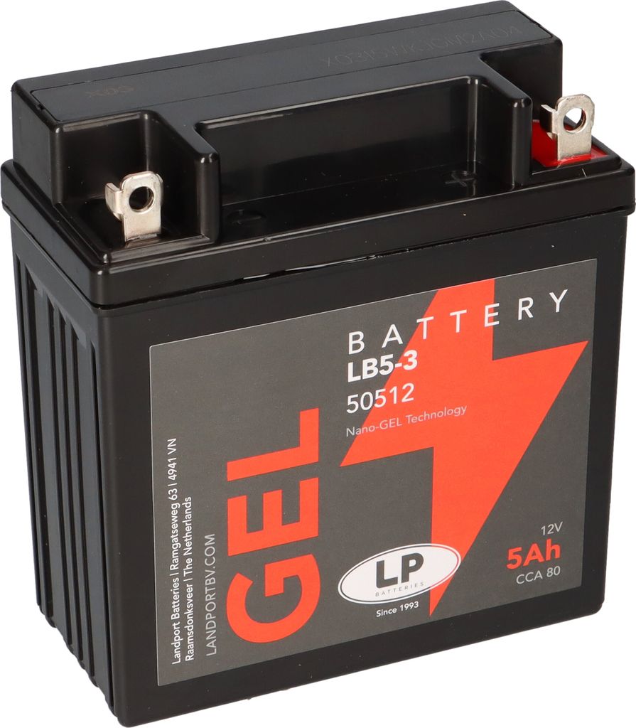 Batterie 12V 5Ah für Motorrad Startbatterie MG LB5-3