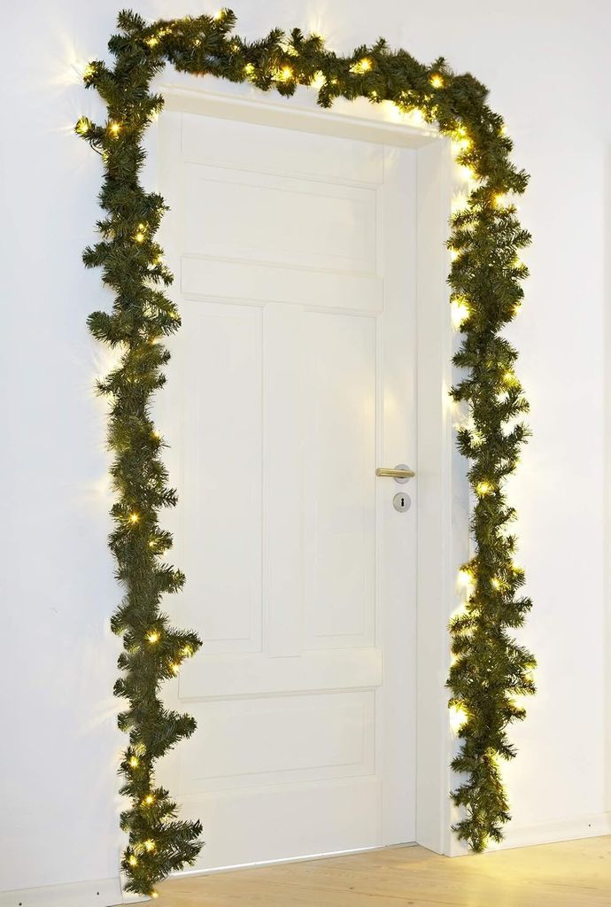 Girlande Weihnachtsgirlande mit Tannenzweigen und Produktbild 