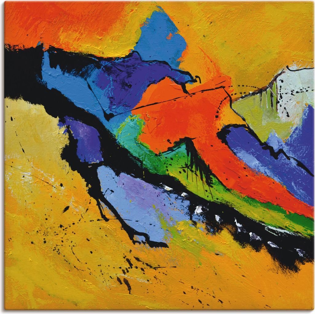 ARTland Leinwandbild Abstrakt XI Größe: 40x40 cm