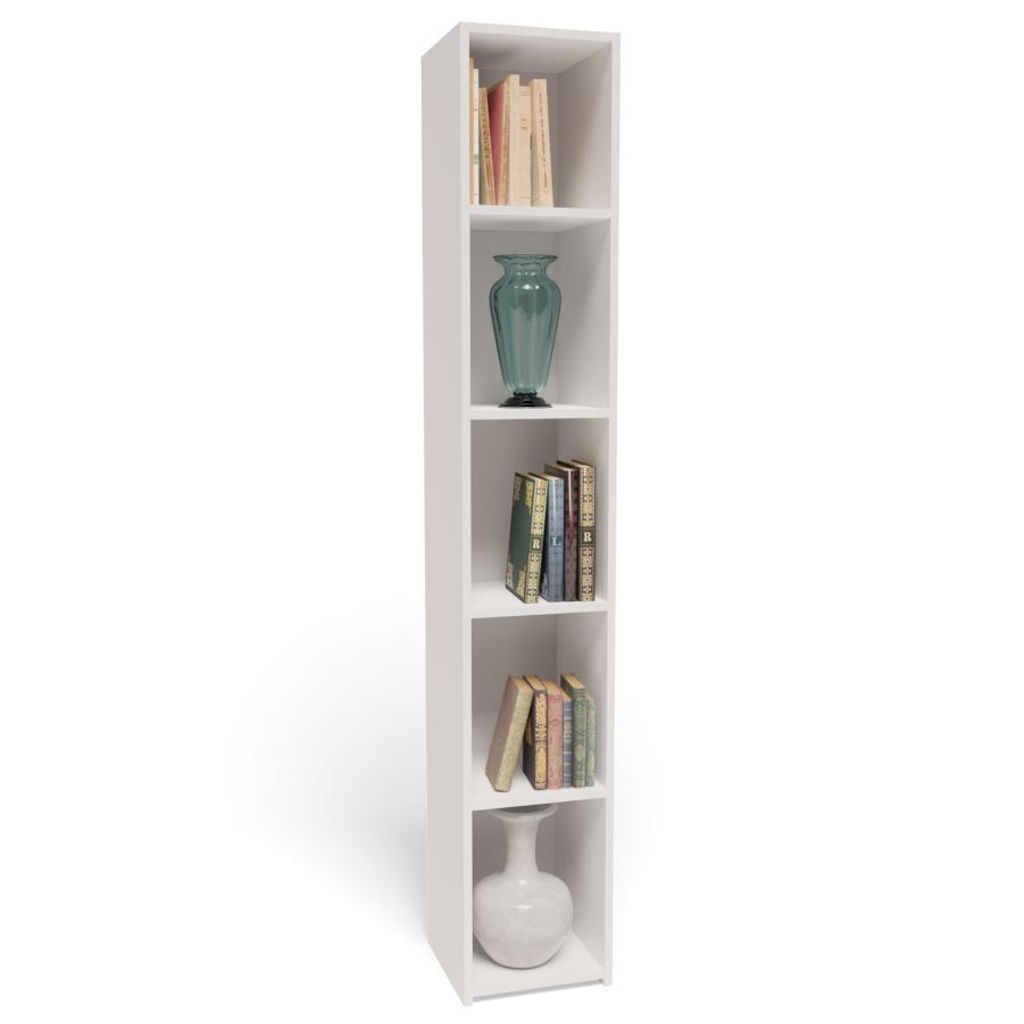 Regal Weiß 30 cm 180x30x30 Für Bücher Ordner Büro Zimmer Platte 18 mm