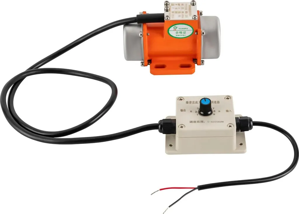 Moteur vibrant sans balais 24V 30W DC pour vibreur à béton réglable