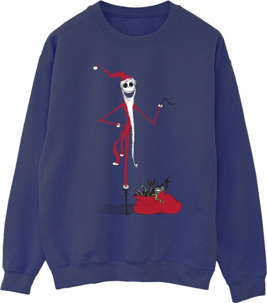 The Nightmare Before Christmas - Sweatshirt für Herren BI42678 (L) (Marineblau)