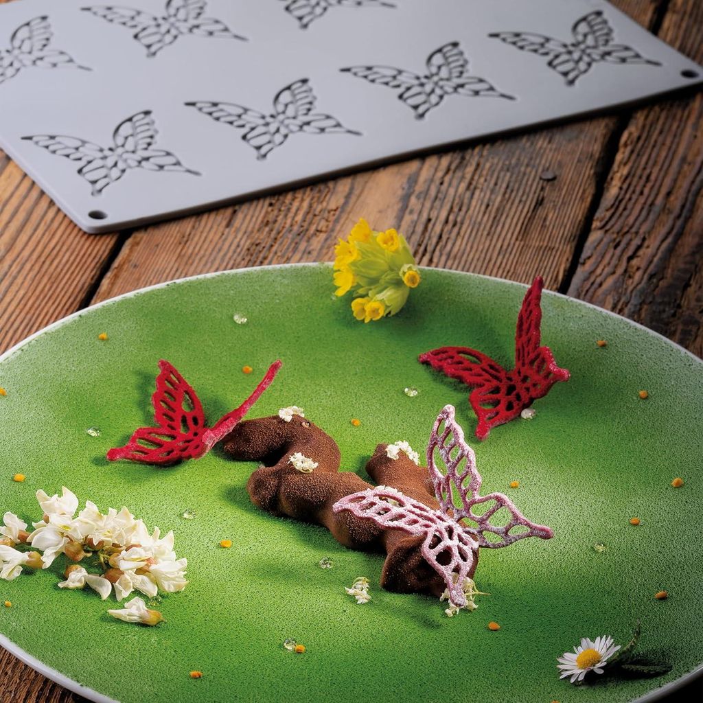 Gourmand GG047 Honigwaben Silikonform 300 x 200 mm - Geeignet für Dessert, Gebäck - Pavoni