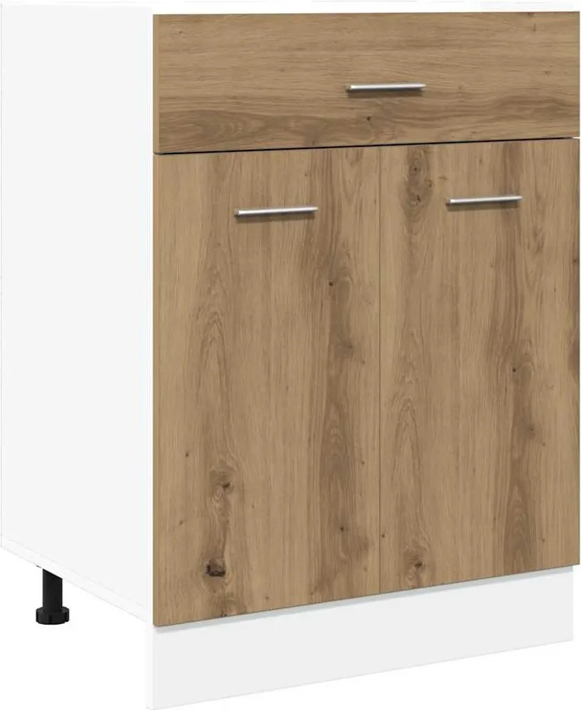 Armadio Base Lyon Artisan Oak 60x46x81,5 cm | Mobile Cucina vidaXL