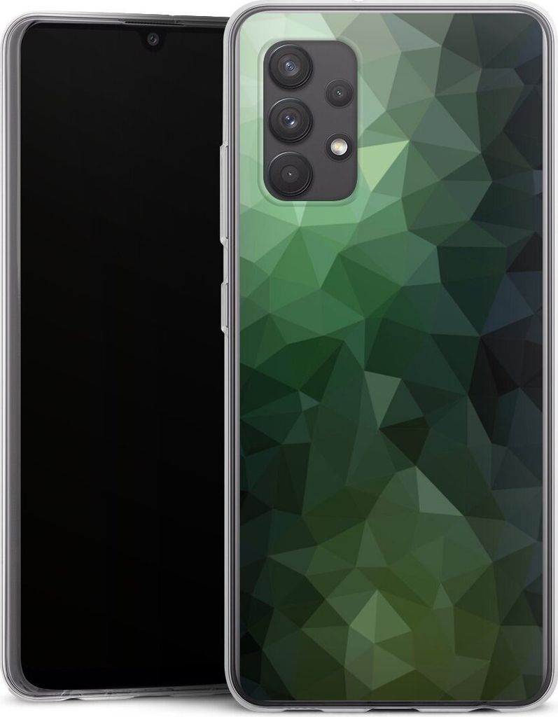DeinDesign Handyhülle für Samsung Galaxy A32 4G Silikon Hülle Case Smartphone Schutzhülle Geometric Mosaik Tarnmuster