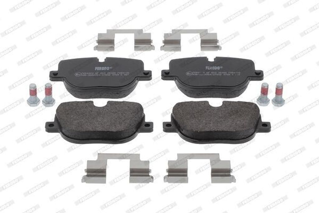 FERODO Bremsbeläge Satz Hinten für LAND ROVER Range Rover Sport (L320) FDB4106