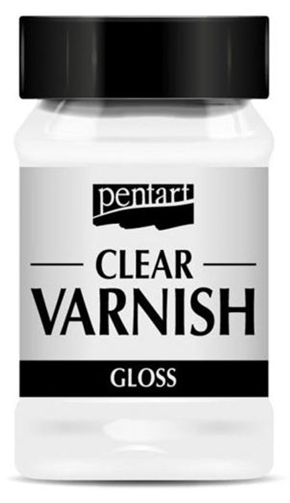 Przezroczysty lakier Pentart błyszczący - 100 ml Zdjęcie produktu 