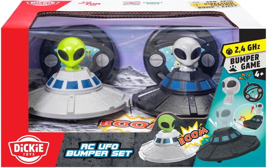Dickie UFO Bumper Set, 2,4 GHz                201104015 Productafbeelding 