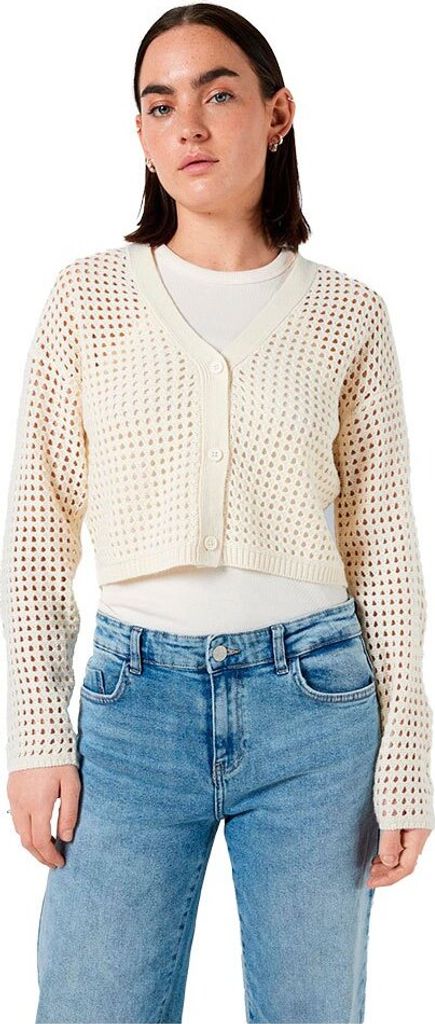 Noisy May Hope Strickjacke Beige M Frau Beige M