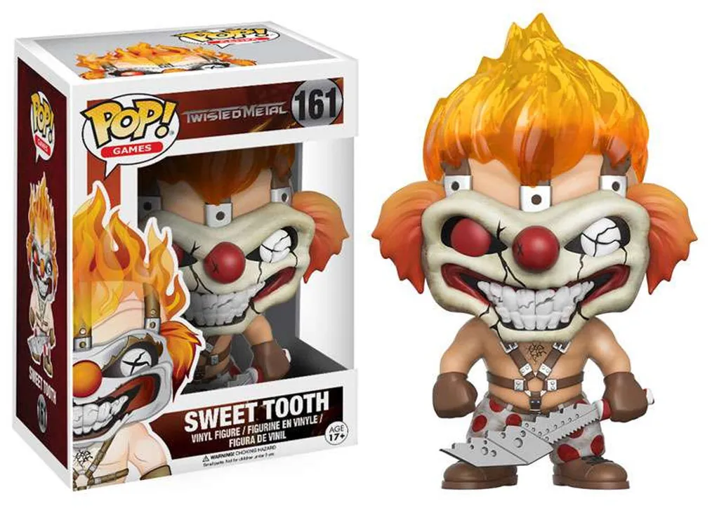 Cadeau Idéal Gamer Funko Pop Twisted Metal Sweet Tooth Objet de Collection