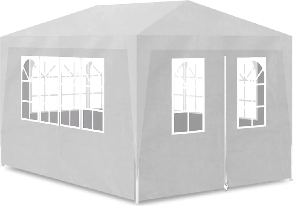 Gazebo da Giardino 3x4 Bianco The Living Store | Tenda Economica
