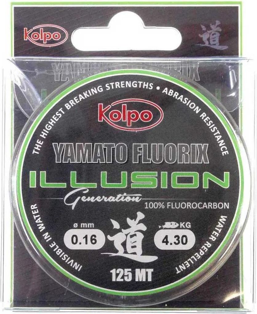 Kolpo Illusion Generation 125 M Flurocarbon Durchsichtig 0.140 mm Durchsichtig 0.140 mm