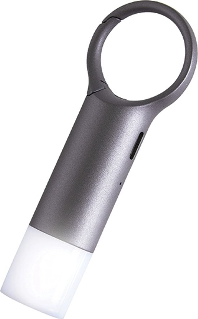 Lexon Nomaday Flash Brelok Led Szary/Gun Ll137X Produktbild 