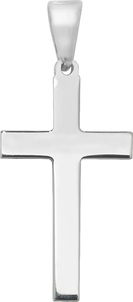 Pendentif Croix Argent 925 Hypoallergénique, Bijou Durable pour Femme